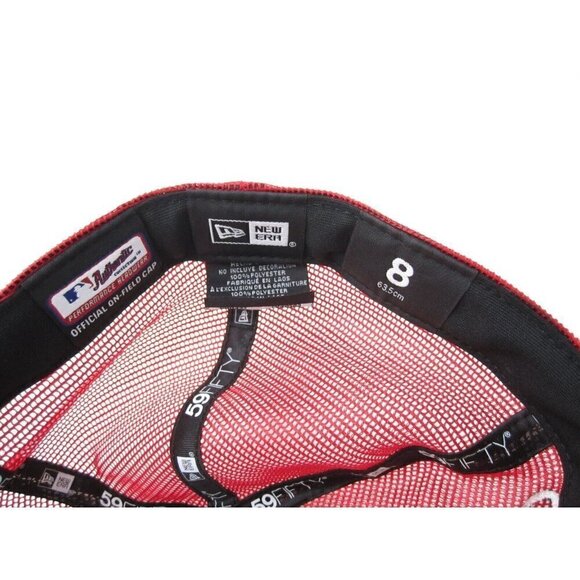 2023 New On Field New Era Low Profile 59fifty Mesh Fitted Hat Sz 8 - Picture 7 of 8